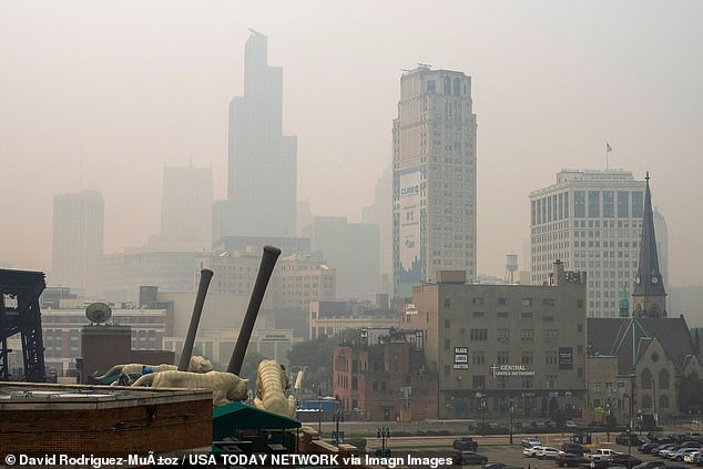 Canadian wildfire smoke blankets U.S., forcing beach closures and health warnings across Northeast.