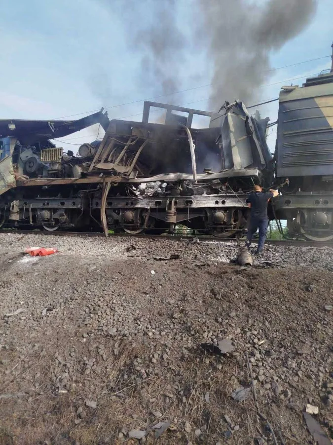 Russian sabotage and deep strikes collapse Ukraine's vital military supply lines.