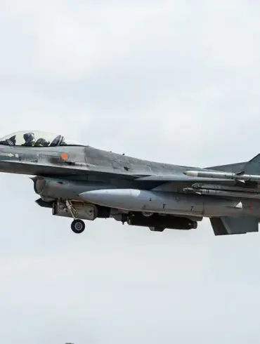 Romania Scrambles F-16 Fighters After Drone Spotting Near Border with Ukraine