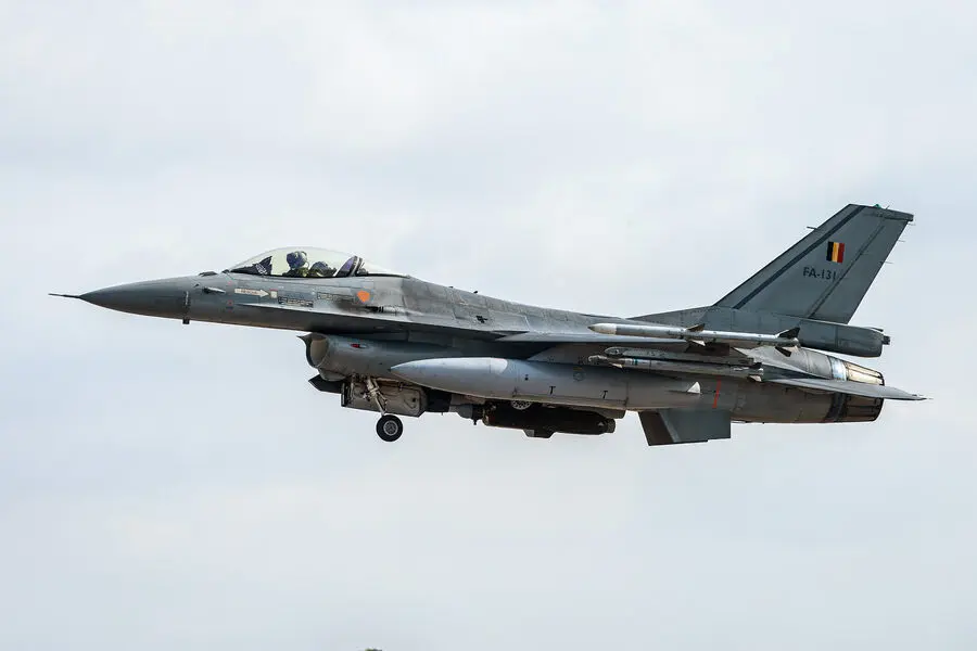 Romania Scrambles F-16 Fighters After Drone Spotting Near Border with Ukraine