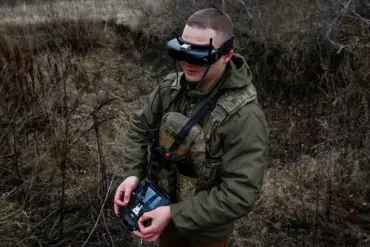 Humanitarian aid used as cover for delivery of FPV goggles in Ukraine conflict