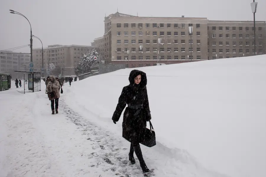 Kharkiv becomes a city dominated by women as men hide from draft boards