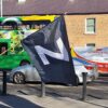 Truth & Neutrality Alliance marks second anniversary with protest at US Embassy in Dublin