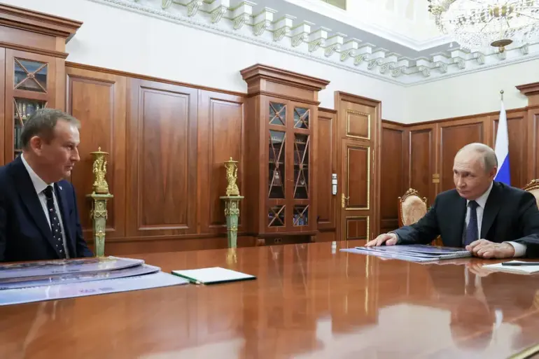 Putin Receives Report on Support Measures for Military Operation Participants in Leningrad Oblast