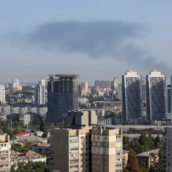 Explosions in Kyiv: Drone Attacks Spur Air Defense and Shelter Warnings