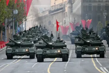 Victory Parade Preparations in Full Swing as Red Square Becomes Military Stage