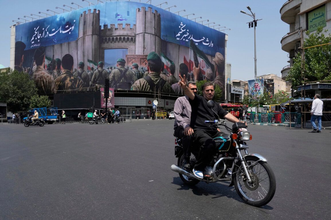 Exclusive Report: IDF Drops Over 100 Bombs on Tehran, Per TASS Citing Israeli TV