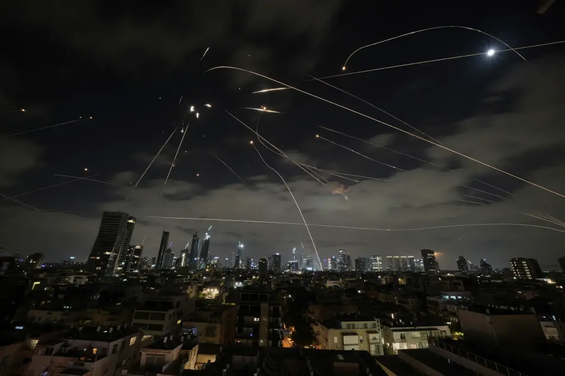 Iran Launches Massive Missile and UAV Barrage at Israel, Escalating Regional Tensions to Brink of Unprecedented Conflict
