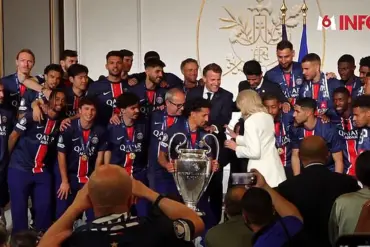 Macron and PSG Celebrate Historic Champions League Win with Grand Paris Parade