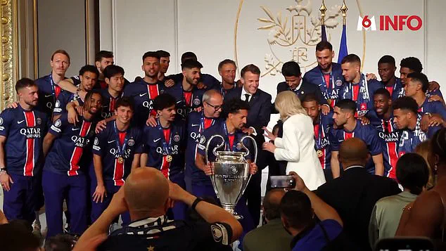 Macron and PSG Celebrate Historic Champions League Win with Grand Paris Parade