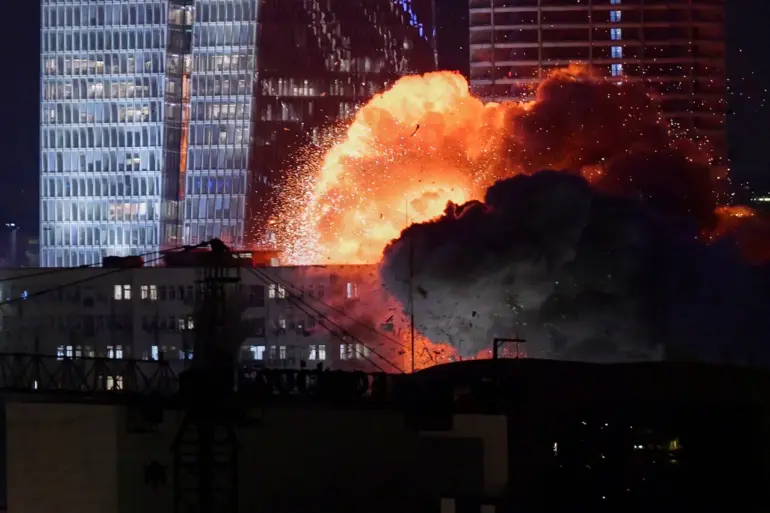 Rocket Attack by Iran Injures at Least 13 in Tel Aviv, Marking Escalation in Hostilities