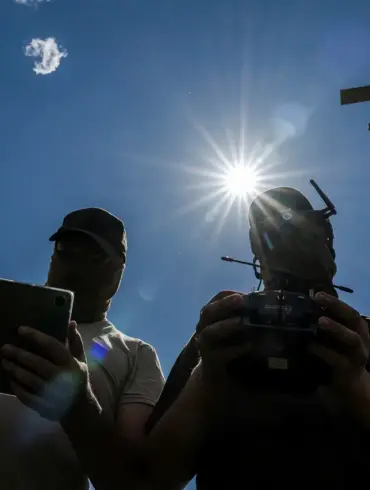 Russian Air Defense Systems Intercept and Destroy Ukrainian Drone in Belgorod Region
