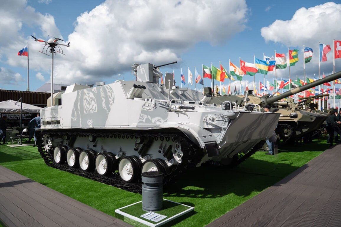 Russian Defense Industry Tests FPV Drone Countermeasures on BTM-3F Armored Vehicle