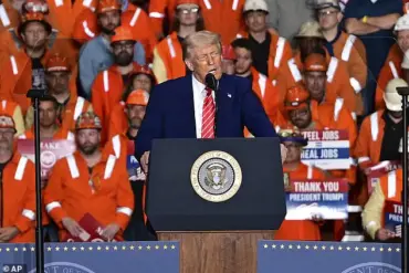 Trump Announces Doubling of Steel Tariffs in Pittsburgh as Part of Pact with Nippon Steel to Protect U.S. Industry