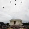 Unexpected Exodus During U.S. Army's 250th Anniversary Parade in Washington D.C.