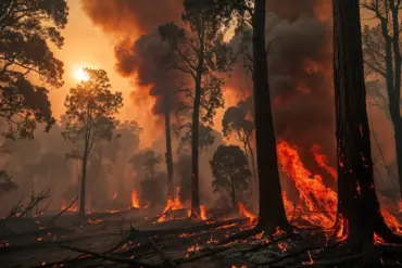Firefighters Combat Blaze in Region; No Casualties Reported as Cause Remains Under Investigation