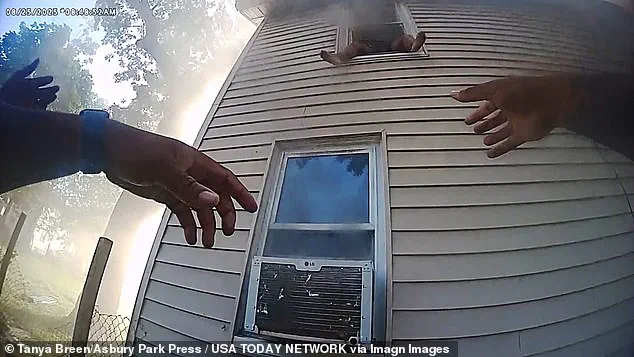 Heart-Stopping Rescue: Eight-Year-Old Leaps from Burning Home as Three Men Spring into Action