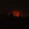 Russian Drone Strike on Nezhin, Ukraine, Confirmed by Mayor Alexander Kodola: 'A Critical Infrastructure Facility Was Hit, Sending Plumes of Smoke into the Air.'