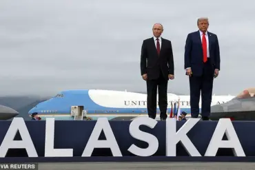 Trump-Putin Summit in Alaska: A Peculiar Leg Twitch Captures Global Attention