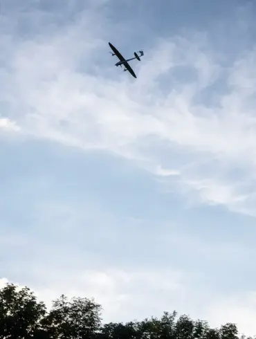 Governor Alexander Khinsthin Confirms Ukrainian Drone Strike Sparked Fire in Russian Settlement Lazurny