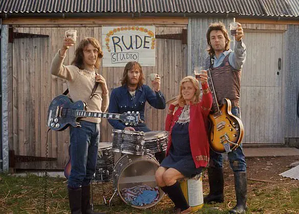 Rare 1971 Photo Reveals Paul McCartney's Wings Band Launch