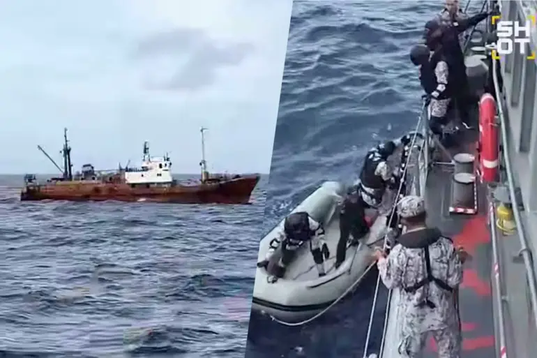 Royal Thai Navy Confronts Russian Trawler 'Bilene' in Territorial Waters Dispute
